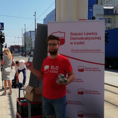 Upały 2018 - z pomocą przyszli działacze SLD